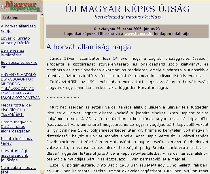 �j magyar k�pes �js�g, 2005-06-25