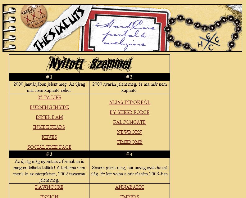 Thesixcuts, 2005-06-30