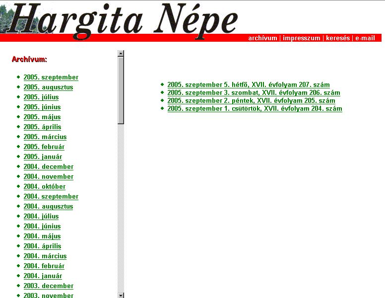 Hargita N�pe, 2005-09-05