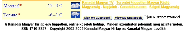 Kanadai Magyar Hirlap, 2005-12-20