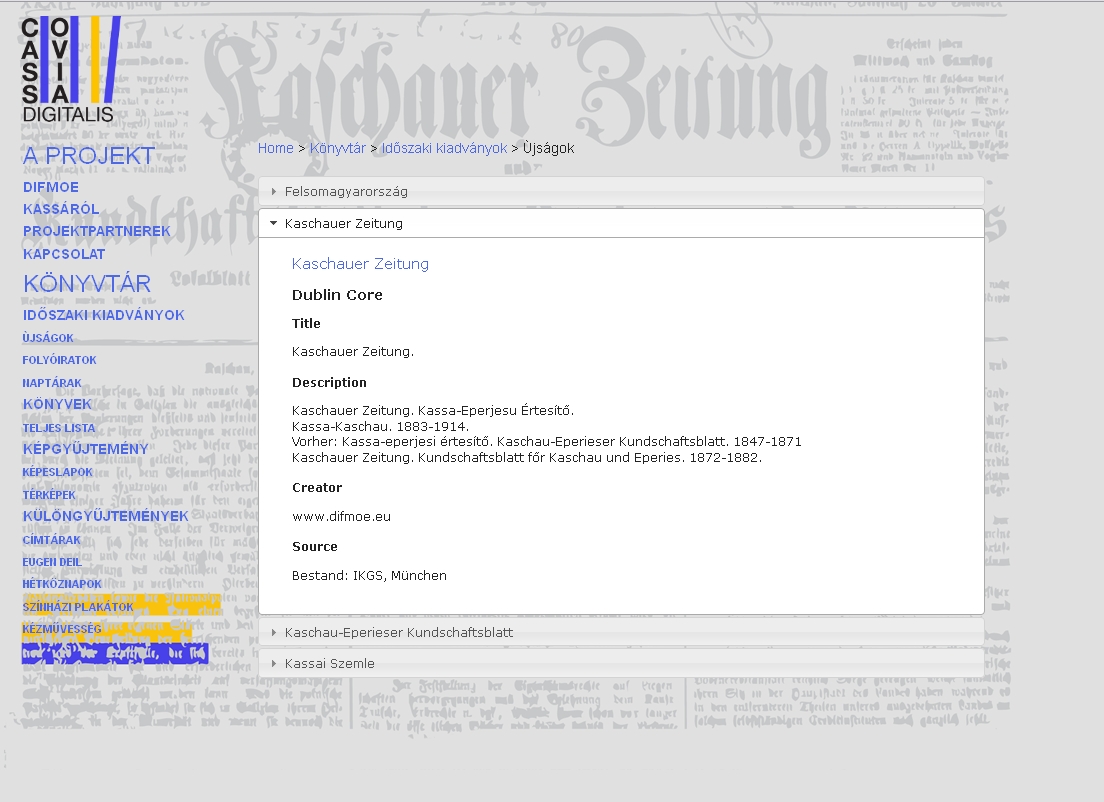 Kaschauer Zeitung 2013.09.30.