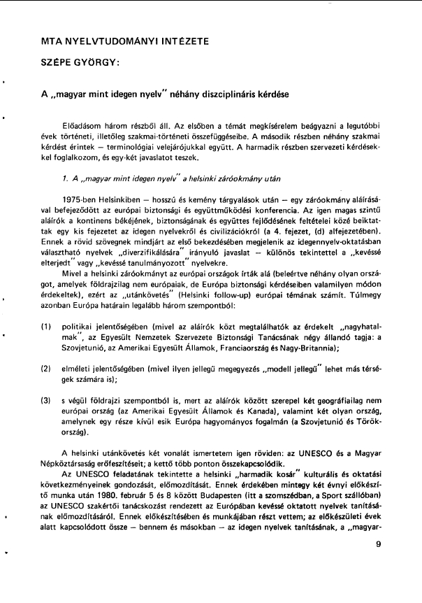 Magyar nyelv k�lf�ldieknek 2013.10.15.
