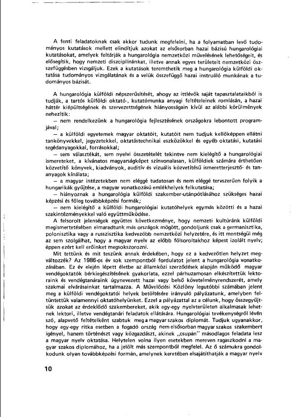 A hungarol�gia oktat�sa 2013.10.17.