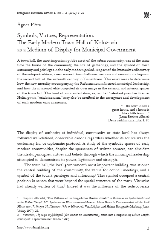 The Hungarian Historical Review 2013.11.18.