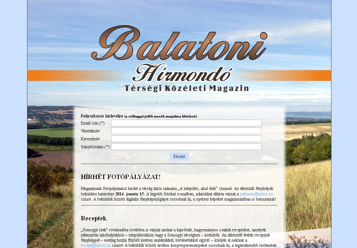 Balatoni h�rmond� 2014.01.06.