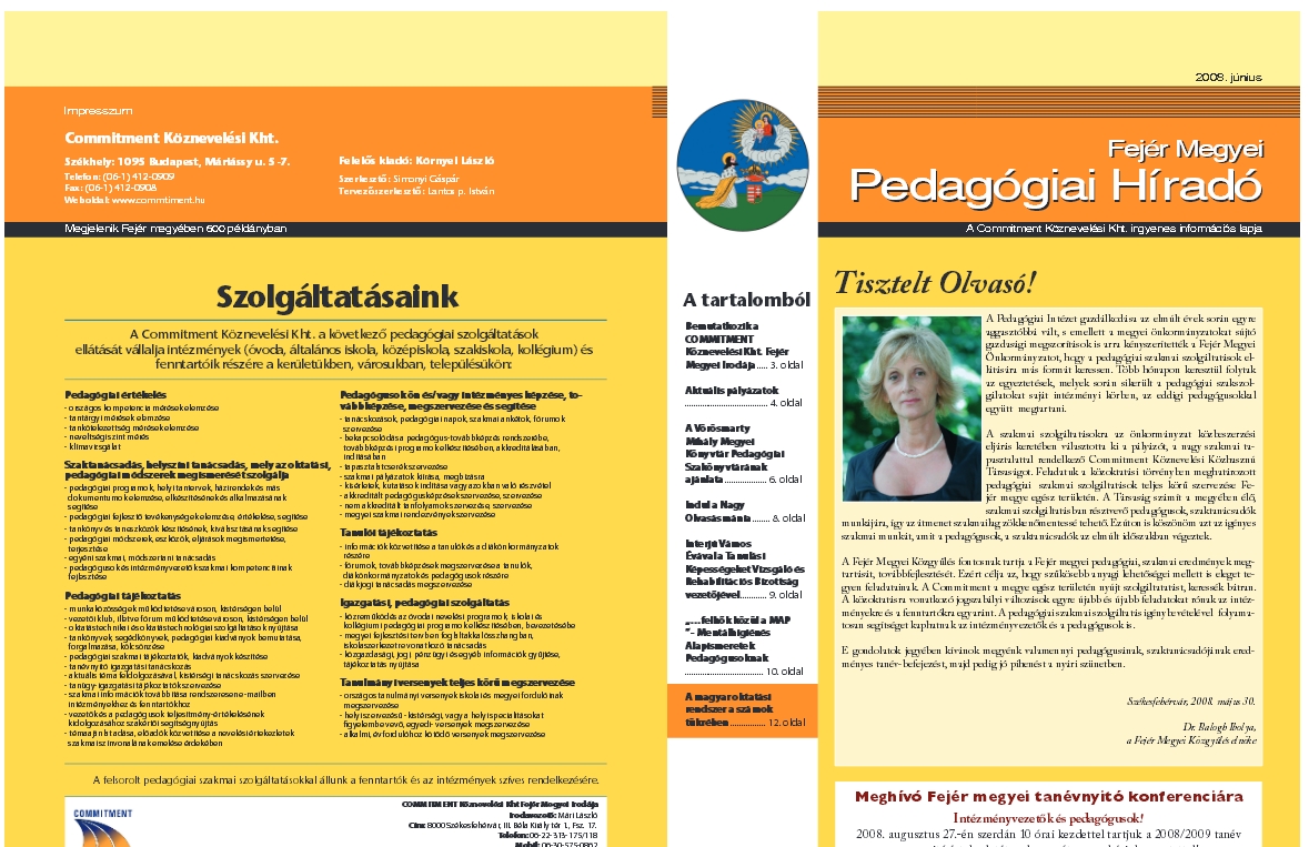 Fej�r megyei pedag�giai h�rad� 2014.01.06.