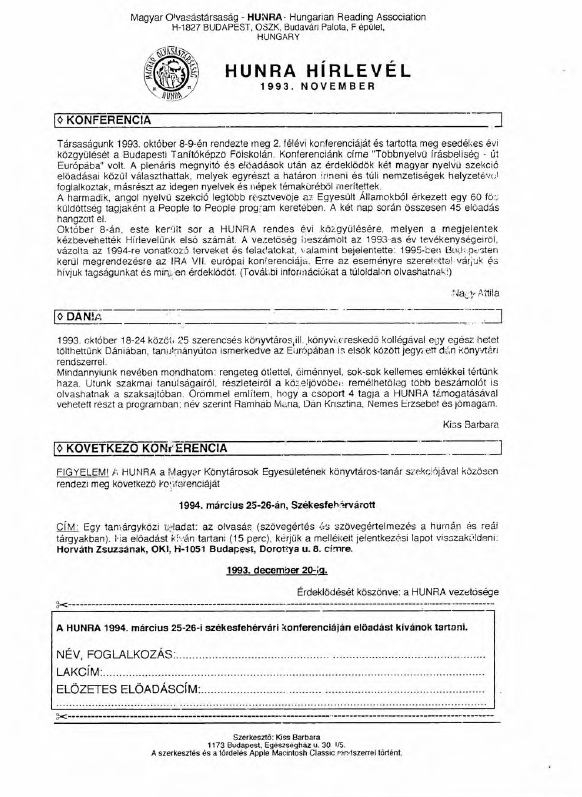 HUNRA h�rlev�l 2014.01.20.